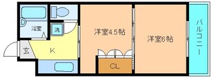 陸前原ノ町駅 徒歩5分 4階の物件間取画像